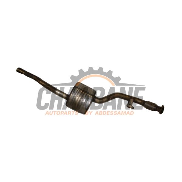 Echappement silencieux avant 4K0253300L Audi A7 Sportback (4KA) 2.0 16V 50 TFSI E Quattro 2017