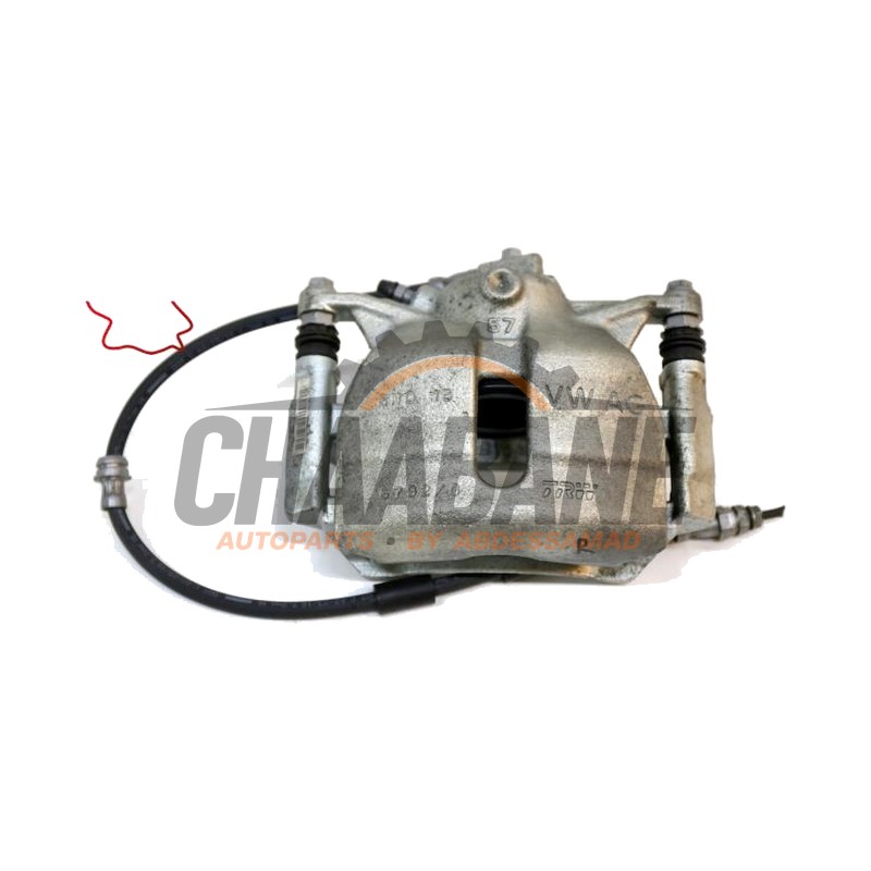 Etrier de frein avant droit 8V0615124 Audi Q2 (GAB/GAG) 2.0 TDI 16V 150 Quattro 2016