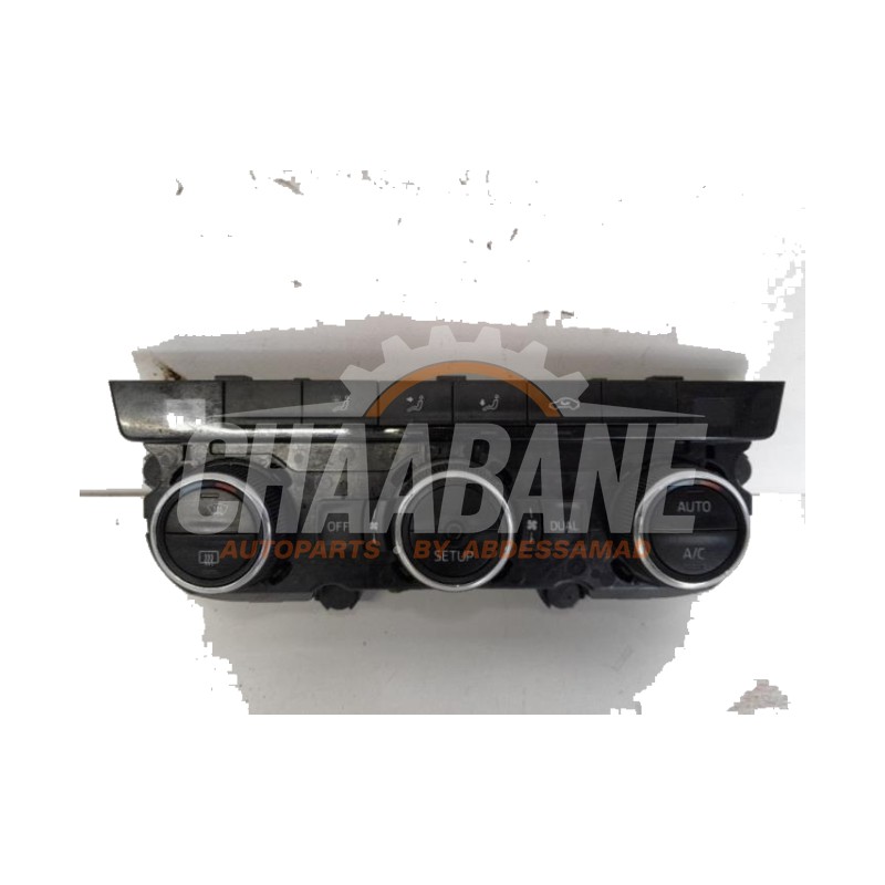 Panneau climatronic 5E0907044E Skoda Octavia Combi (5EAC) 1.6 TDI Greenline 16V 2012 / 2020