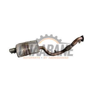Echappement silencieux central 8W0118C Audi A4 Allroad Quattro (B9) 2.0 TFSI 16V 2016
