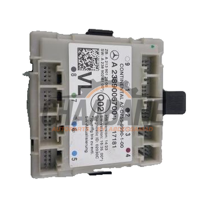 Module verrouillage central des portes A2389006700 Mercedes E (C238) E-220d 2.0 Turbo 16V