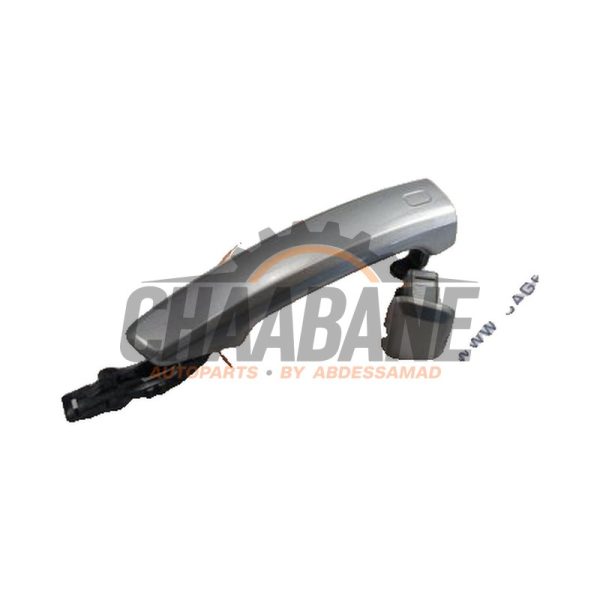 Poignee portiere 2portes gauche 8V0837205A Audi A3 Sportback (8VA/8VF) 1.4 TFSI 16V e-tron 2012 / 2020