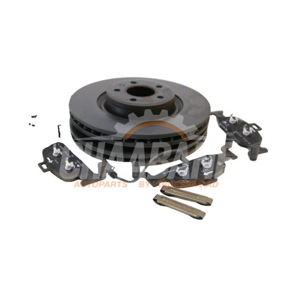 Disque + plaquette de frein avant 8W0615301P Audi A4 Quattro (B9) 2.0 TFSI 16V 2015
