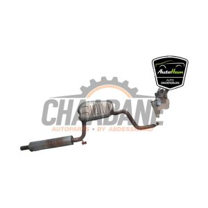Echappement silencieux arriere+central 5Q0253411BG Audi A3 Sportback (8YA) 1.5 35 TFSI 16V Mild Hybrid 2019