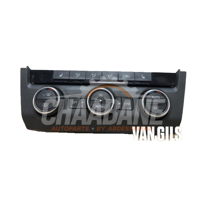 Panneau de commandes chauffage 5E0907044T Skoda Octavia Combi (5EAC) 1.6 TDI Greenline 16V 2012 / 2020
