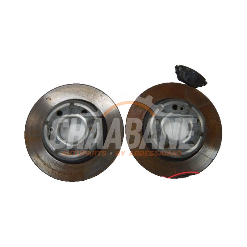 Disque + plaquette de frein arriere A2474230800 Mercedes A (177.0)