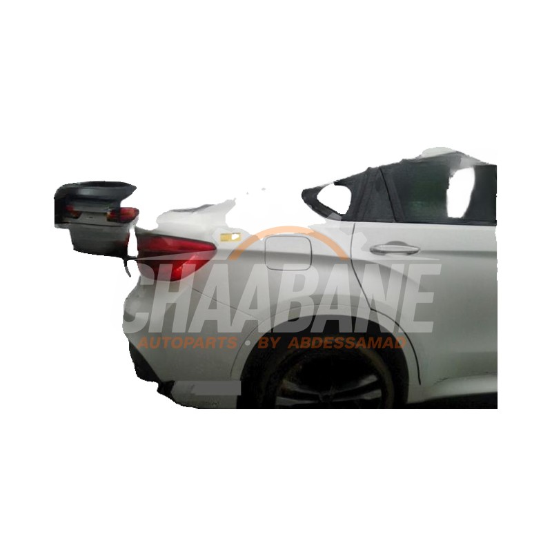 Panneau lateral arriere droit 41217352060 BMW X6 (F16) M50d 3.0 24V 2014 / 2019