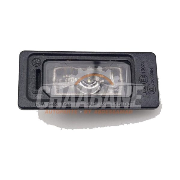 Eclairage immatriculation 5NA943021 Skoda Kamiq 1.5 TSI 16V 2019