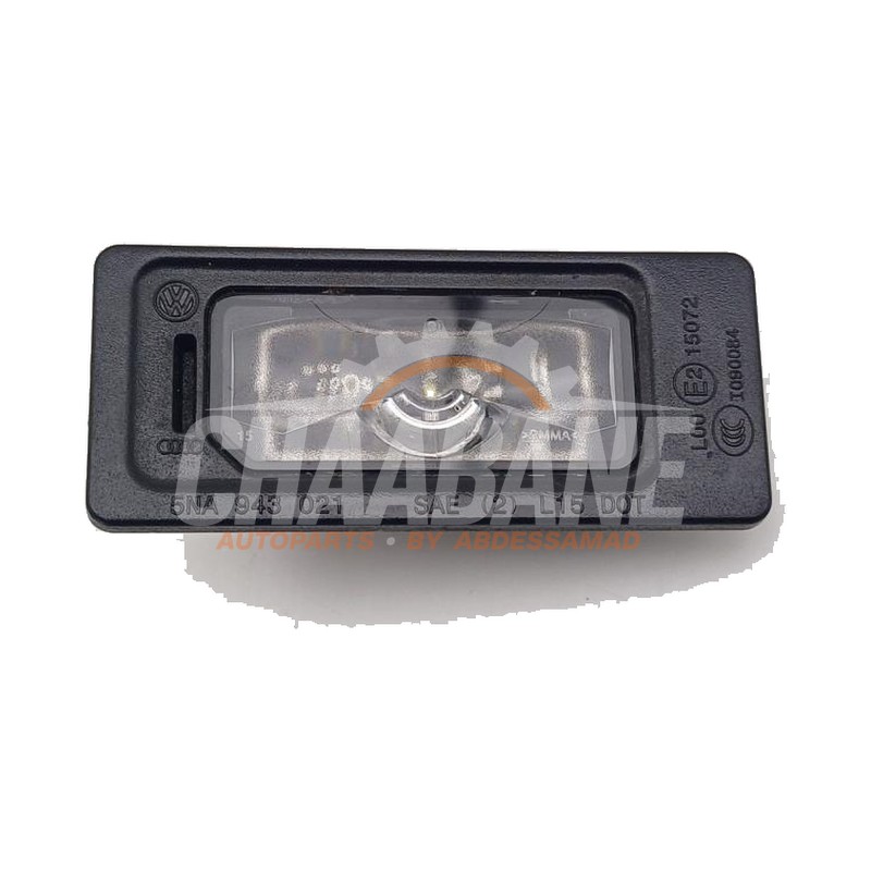 Eclairage immatriculation 5NA943021 Skoda Kamiq 1.0 TSI 12V 2019