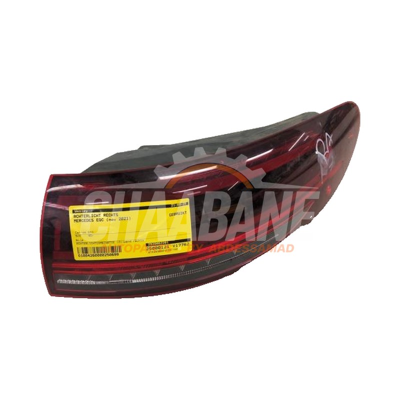 Feu arriere secondaire droit 2939062201 Mercedes EQC (N293) 400 4-Matic