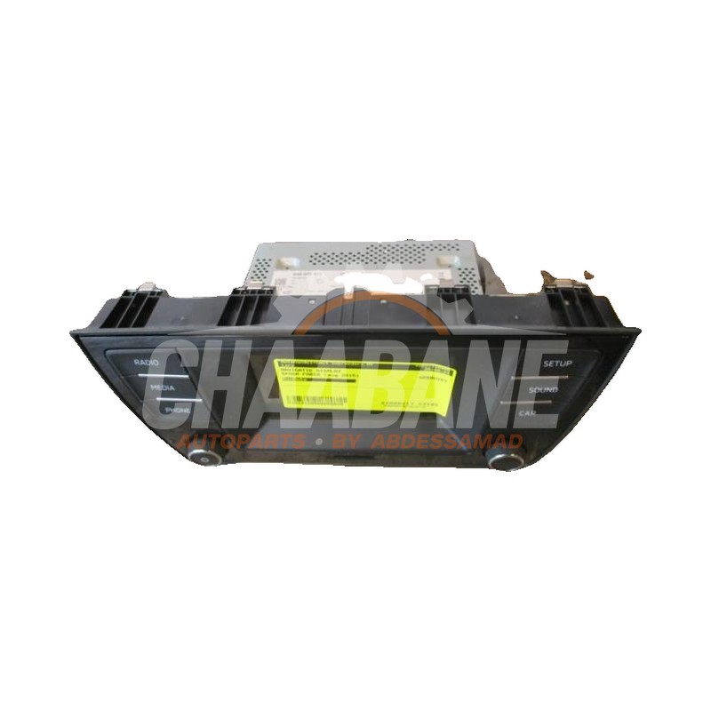 Module radio 6V0035871 Skoda Fabia III Combi (NJ5) 1.2 TSI 16V Greentech 2014 / 2022