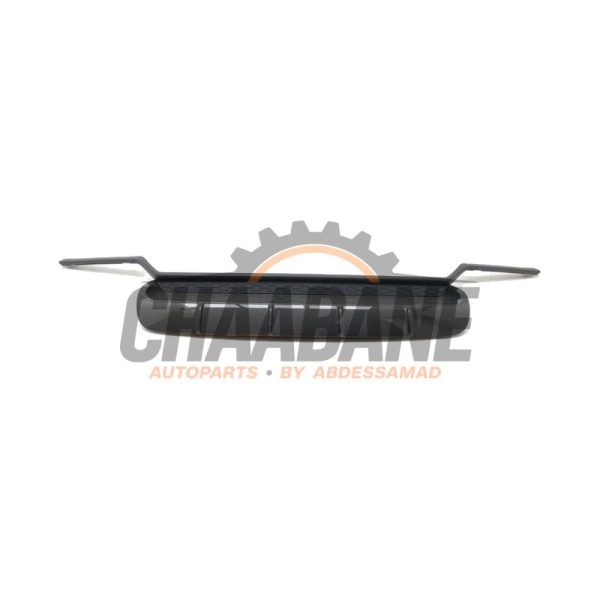 Diffuseur pare-choc arriere 9Y0807834N Porsche Cayenne III (9YA) 4.0 V8 Turbo S 32V E-Hybrid 2017