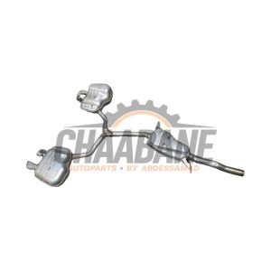 Echappement silencieux arriere 8W0253411A Audi A5 Quattro (B9) 2.0 40 TFSI Mild hybrid 16V 2016