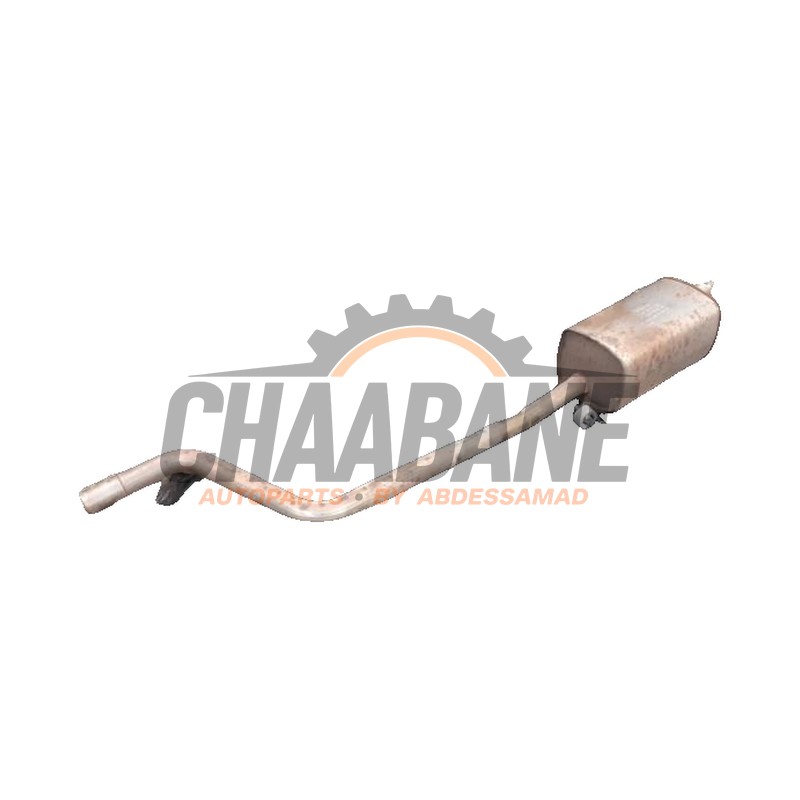 Echappement silencieux arriere+central 2K0253611AD Volkswagen Caddy IV 2.0 TDI 102 2015
