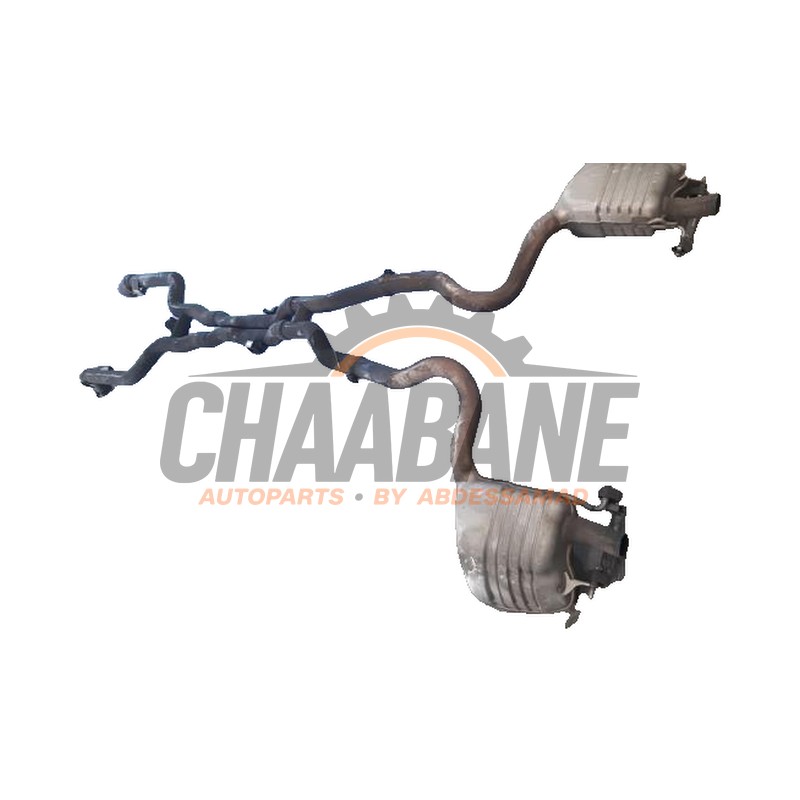 Echappement (complet) A2054901201 Mercedes C (C205) C-63 AMG 4.0 V8 Biturbo
