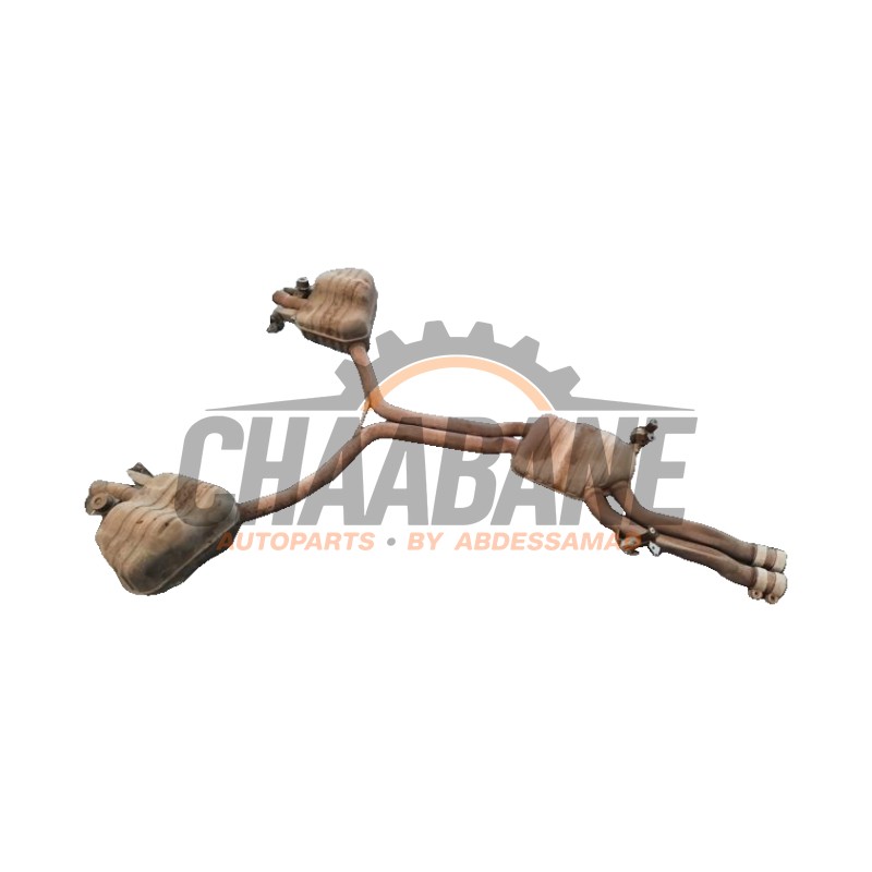 Echappement silencieux arriere+central 8T0253411 Audi RS 4 Avant (B8) 4.2 V8 32V 2012 / 2015