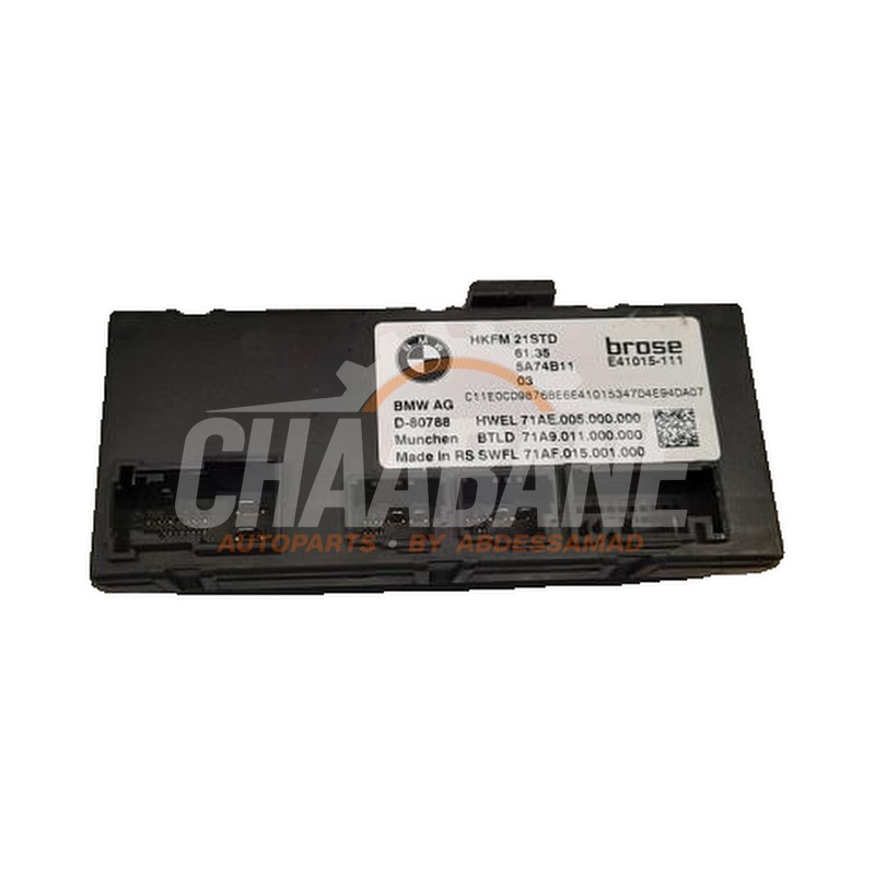Module passage hayon 61355A74B1103 BMW X1 (U11) xDrive 25e 1.5 TwinPower Turbo 12V 2022