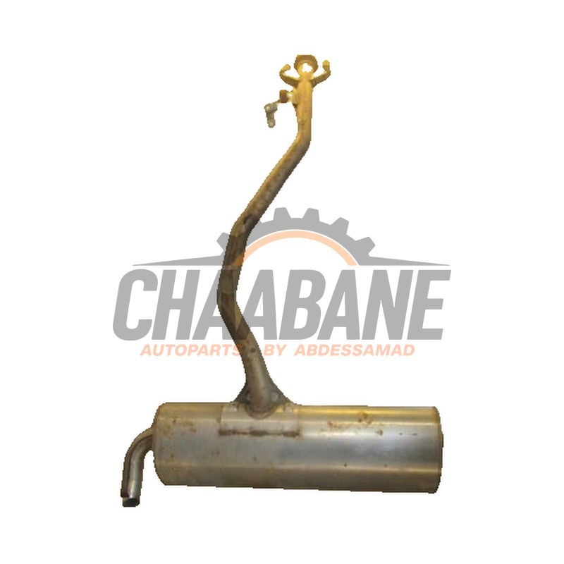 Echappement silencieux arriere J9C2900 Jaguar E-Pace 2.0 D 150 16V AWD