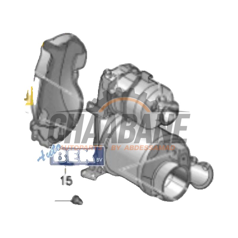 Filtre a particules 04L131671MX Skoda Octavia Combi (5EAC) 1.6 TDI 16V 2012 / 2020