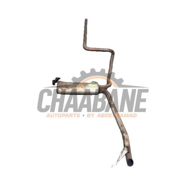 Echappement silencieux central 5Q0253411F Skoda Octavia Combi (5EAC) 1.6 TDI Greenline 16V 2012 / 2020