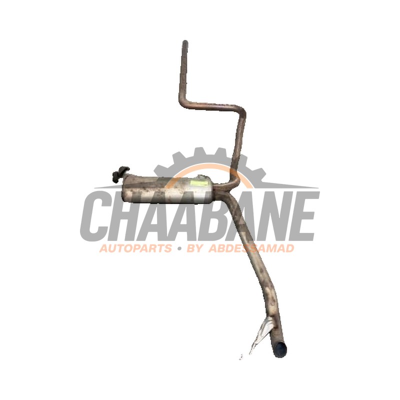 Echappement silencieux central 5Q0253411F Skoda Octavia (5EAA) 1.6 TDI GreenTec 16V 2012 / 2020