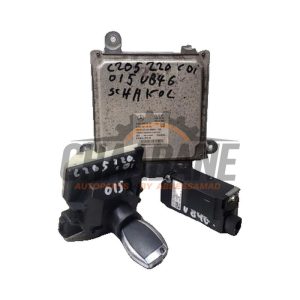 Serrure de contact + ordinateur A6519004500 Mercedes C (W205) C-220 2.2 CDI BlueTEC, C-220 d 16V