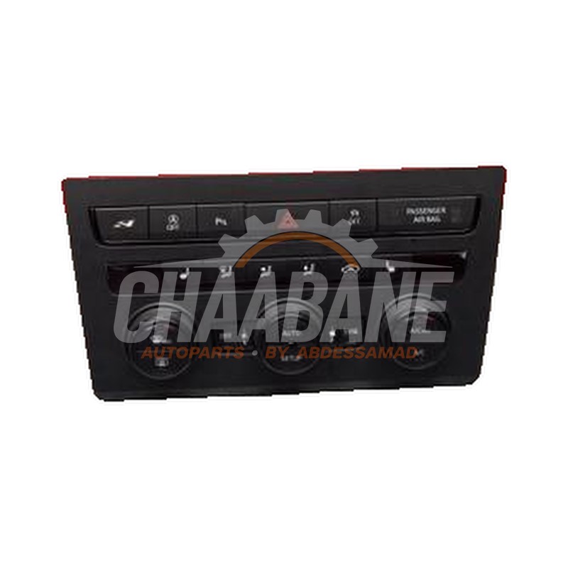 Panneau de commandes chauffage 5F0907044K1QB Seat Leon ST (5FF) 2.0 TSI Cupra 280 16V 2012 / 2020