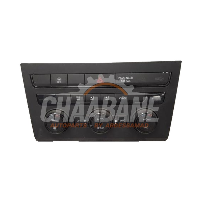 Panneau de commande clim 5F0907044AM Seat Leon ST (5FF) 1.2 TSI Ecomotive 16V 2012 / 2020
