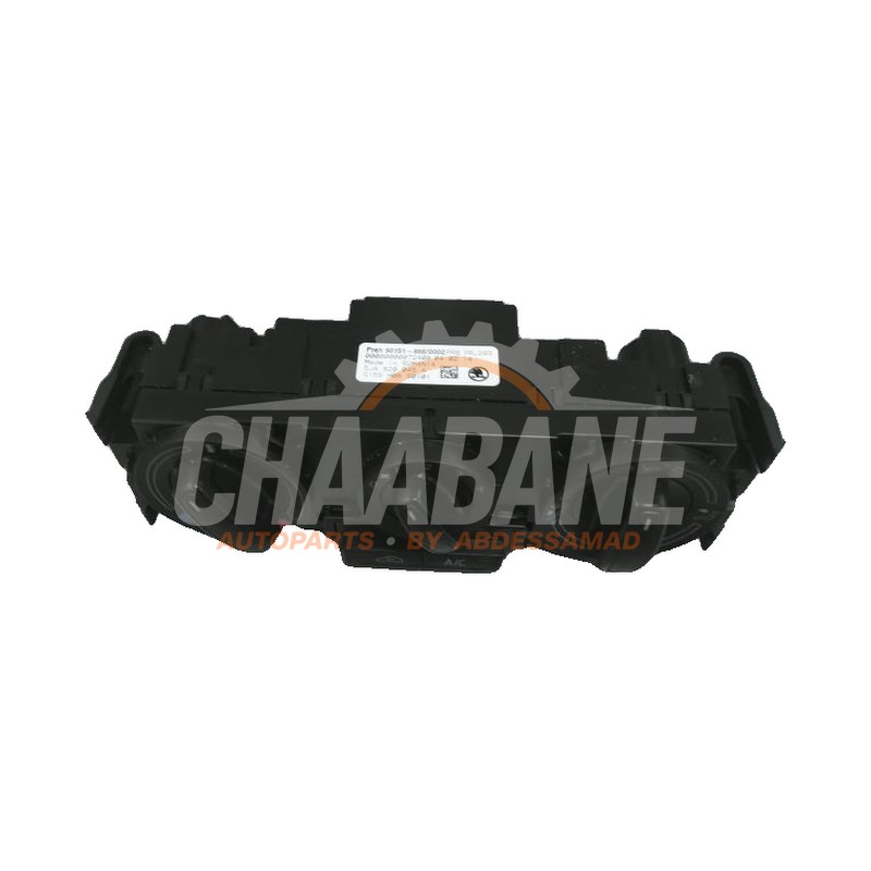 Panneau de commandes chauffage 5JA820045A Skoda Rapid 1.2 TSI 2012 / 2022