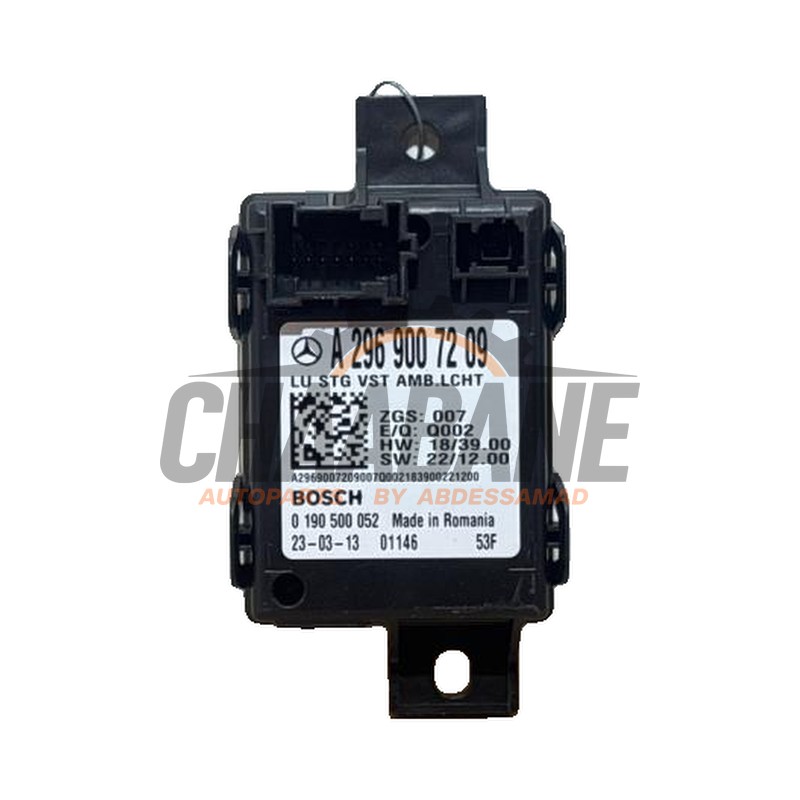 Ordinateur eclairage A2969007209 Mercedes EQE (V295) 350 89/90 kWh