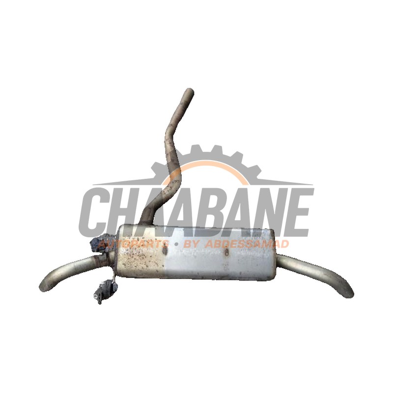 Echappement silencieux arriere 4M0253611M Audi Q7 (4MB/4MG) 3.0 TDI V6 24V e-tron plug-in hybrid 2015