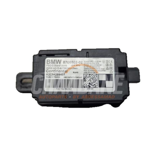 Entree sans cle - Antenne 870650202 BMW M2 (F87) 3.0 24V Competition 2015 / 2021
