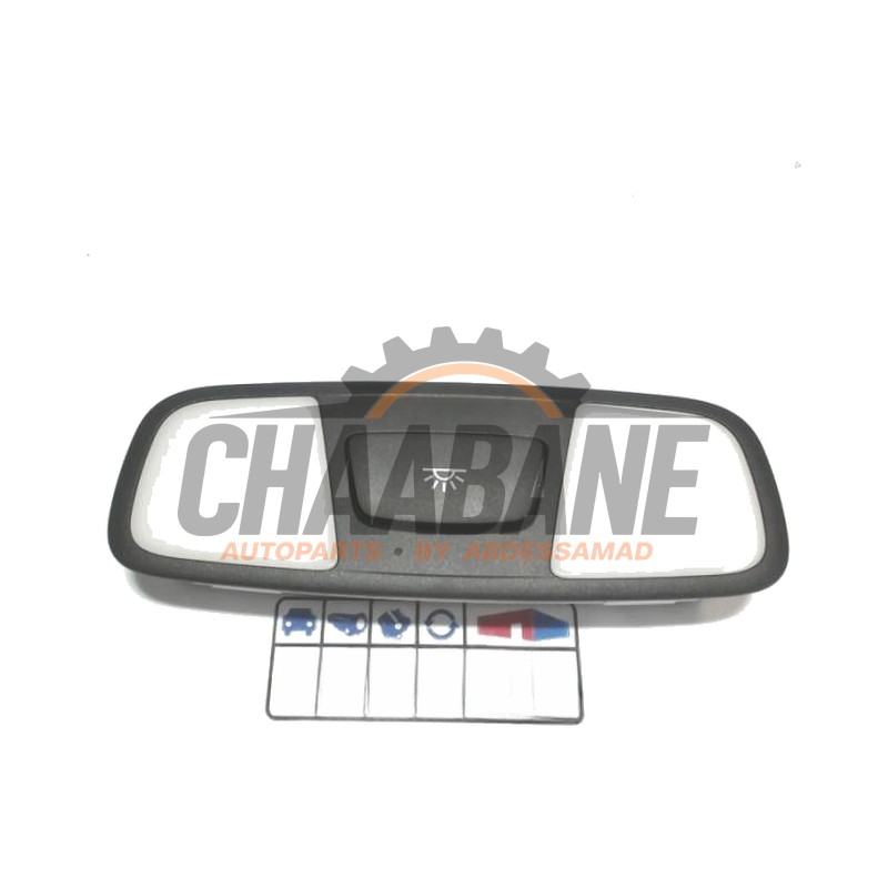Eclairage interieur arriere 8V09471116PS Audi A3 Sportback (8VA/8VF) 1.4 TFSI 16V e-tron 2012 / 2020