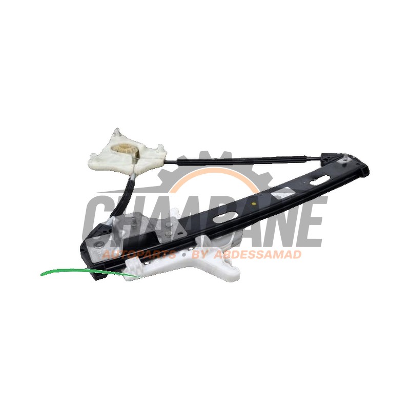 Mecanique vitre 4portes arriere droite 2G6839462D Volkswagen Polo VI (AW1) 1.6 TDI 16V 95 2017