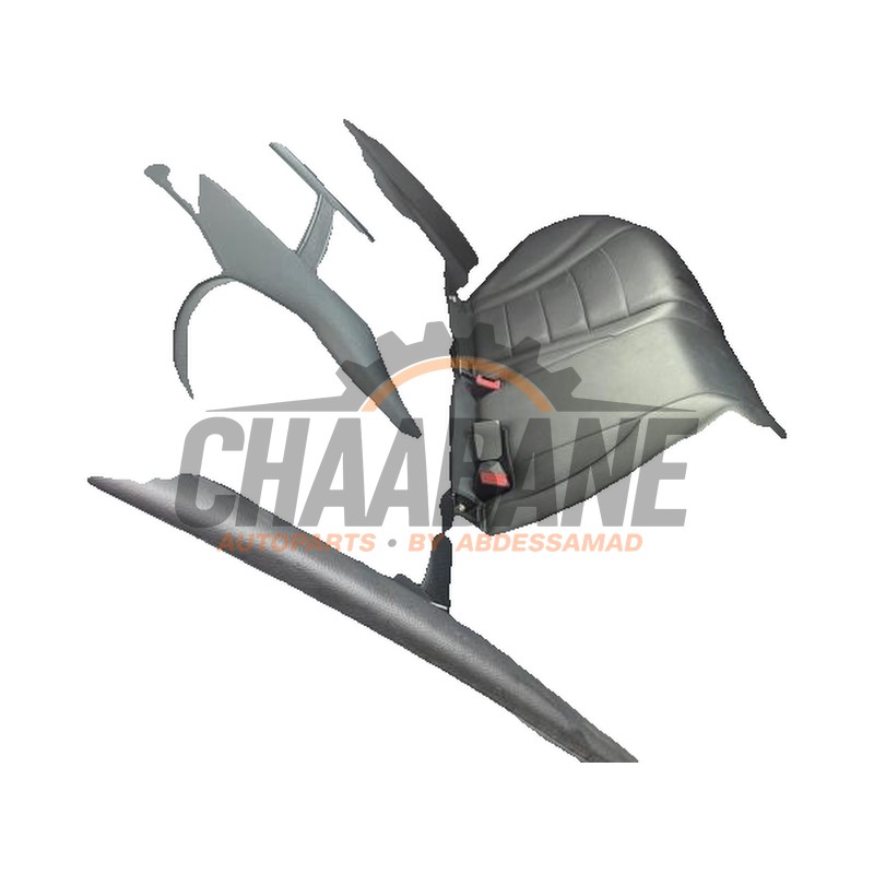 Interieur complet XXXXX Mercedes C (W205) C-220 2.2 CDI BlueTEC, C-220 d 16V