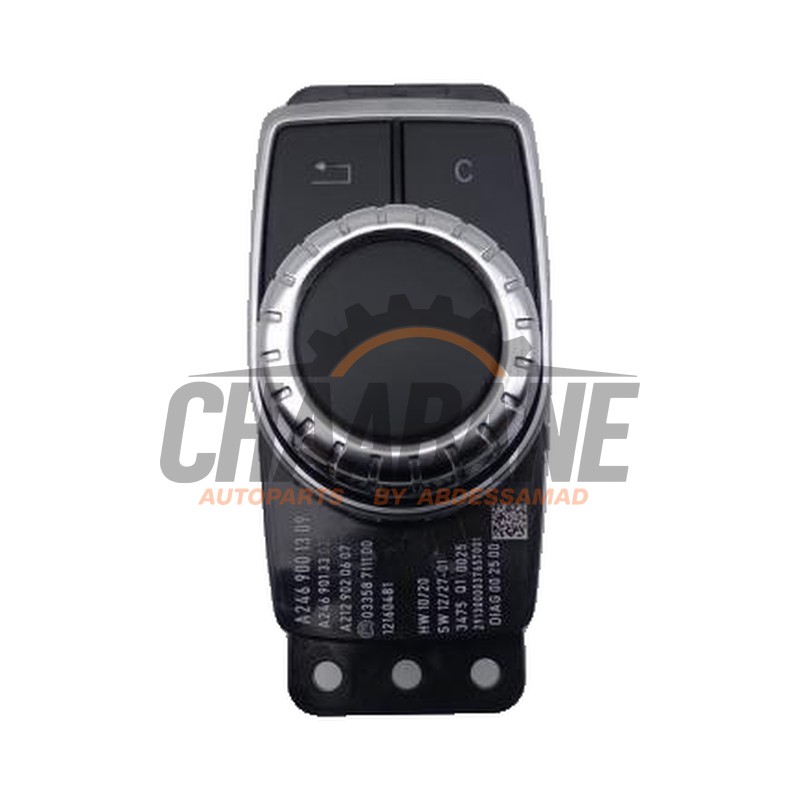 Bouton I-drive A2129020607 Mercedes A (W176) 1.5 A-160 CDI, A-160d 16V