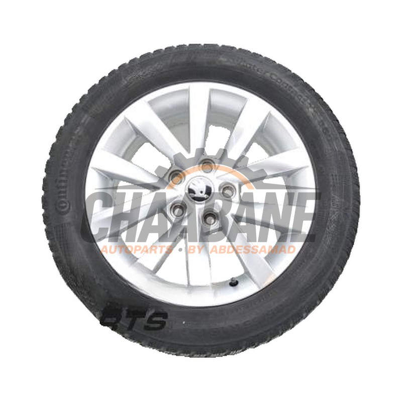 Jante + pneu dhiver 5E06010258J Skoda Octavia (5EAA) 1.0 TSI 12V 2012 / 2020