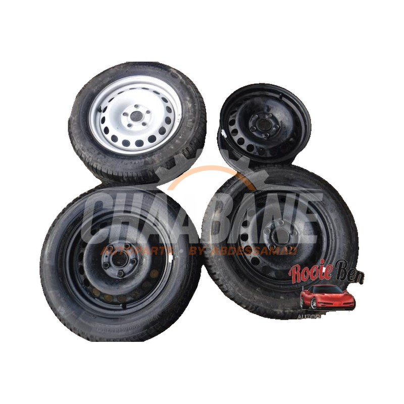 Kit jantes + pneus dhivers Volkswagen Caddy Alltrack Combi 2.0 TDI 102 2015 / 2020
