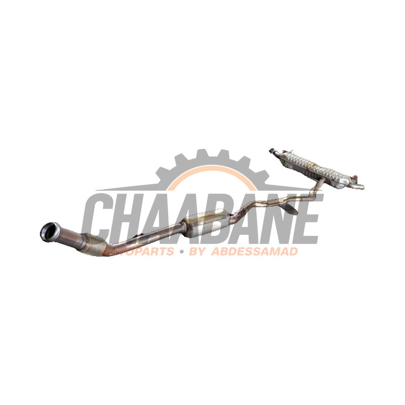 Echappement silencieux arriere+central A1674909605 Mercedes GLE Coupe (C167) 400 e 2.0 16V 4-Matic