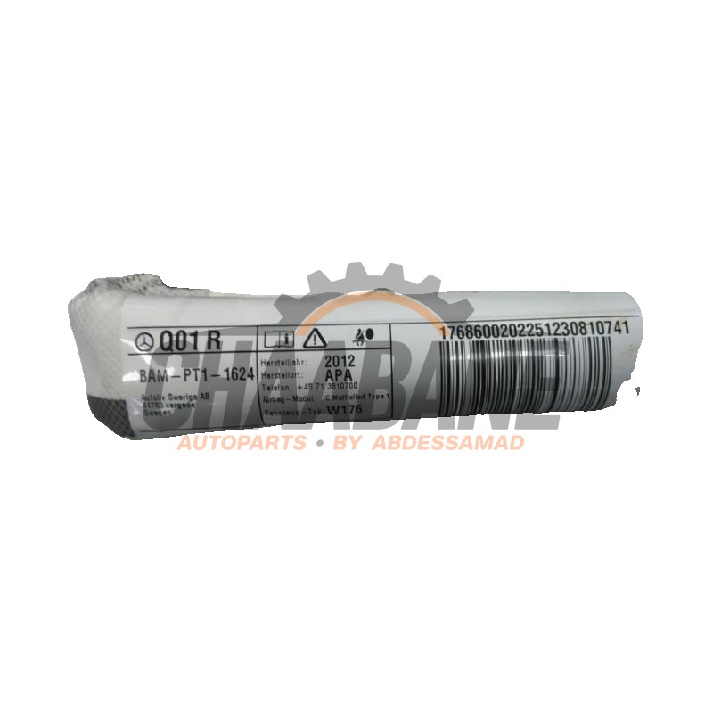 Airbag de toit droit A1768600202 Mercedes A-Klasse
