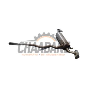 Silencieux arriere (echappement) 4M4253181DR Volkswagen Touareg 3.0 TDI 231 V6 24V 2017