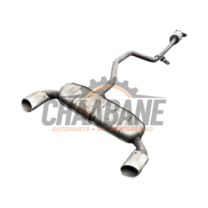 Echappement silencieux arriere+central 2464910400 Mercedes A (W176) 1.6 A-180 16V