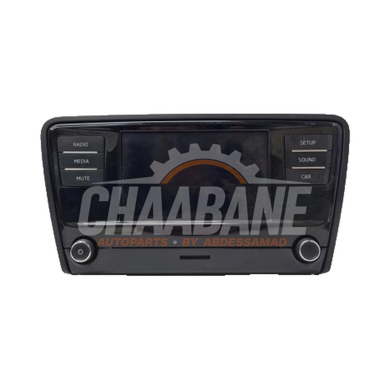 Affichage navigation 5E0035867J Skoda Octavia Combi (5EAC) 1.6 TDI Greenline 16V 2012 / 2020
