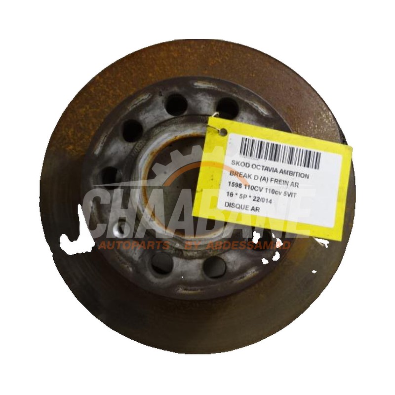 Disque de frein arriere Skoda Octavia 2012 / 2020