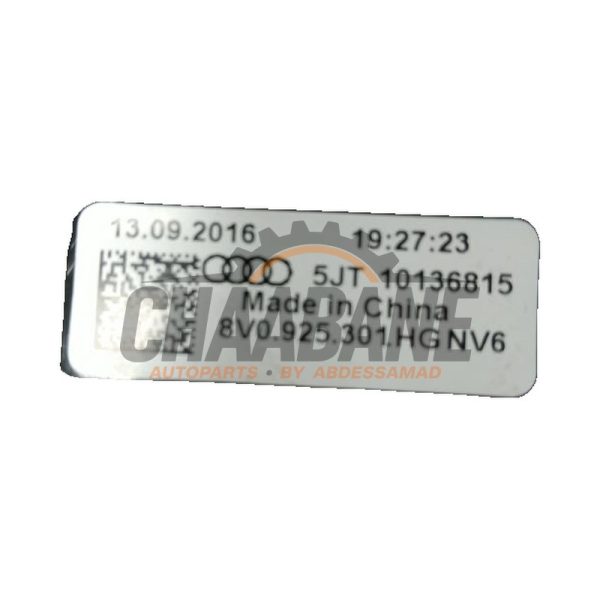 Commutateur eclairage durgence 8V0925301HGNV6 Audi S3 2012 / 2020