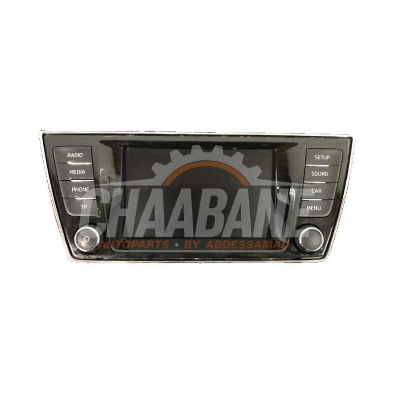 Affichage navigation 6V0919604B Skoda Fabia III (NJ3) 1.0 TSI 12V 2014 / 2021