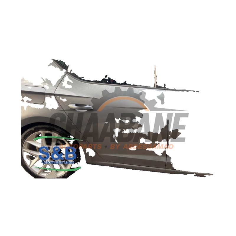 Portiere 4portes arriere droite Seat Leon (5FB) 1.4 TSI 16V 2012 / 2020