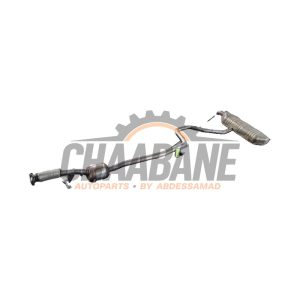 Echappement silencieux central A1774902303 Mercedes GLA (H247) 1.3 200 Turbo 16V 4-Matic