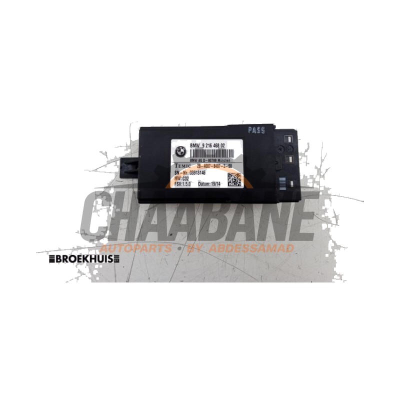 Module de chauffage de siege 921646802 BMW 6 serie Gran Coupe (F06) M6 V8 32V Competition Package 2012 / 2018