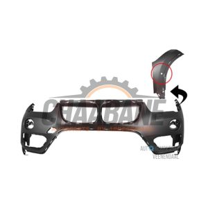 Pare choc avant 51117453566 BMW X1 (F48) sDrive 16d 1.5 12V TwinPower 2014 / 2022